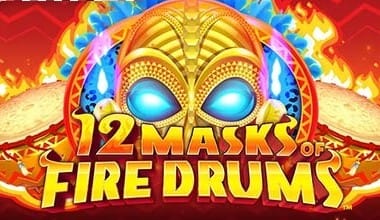 12 Masks of Fire Drums